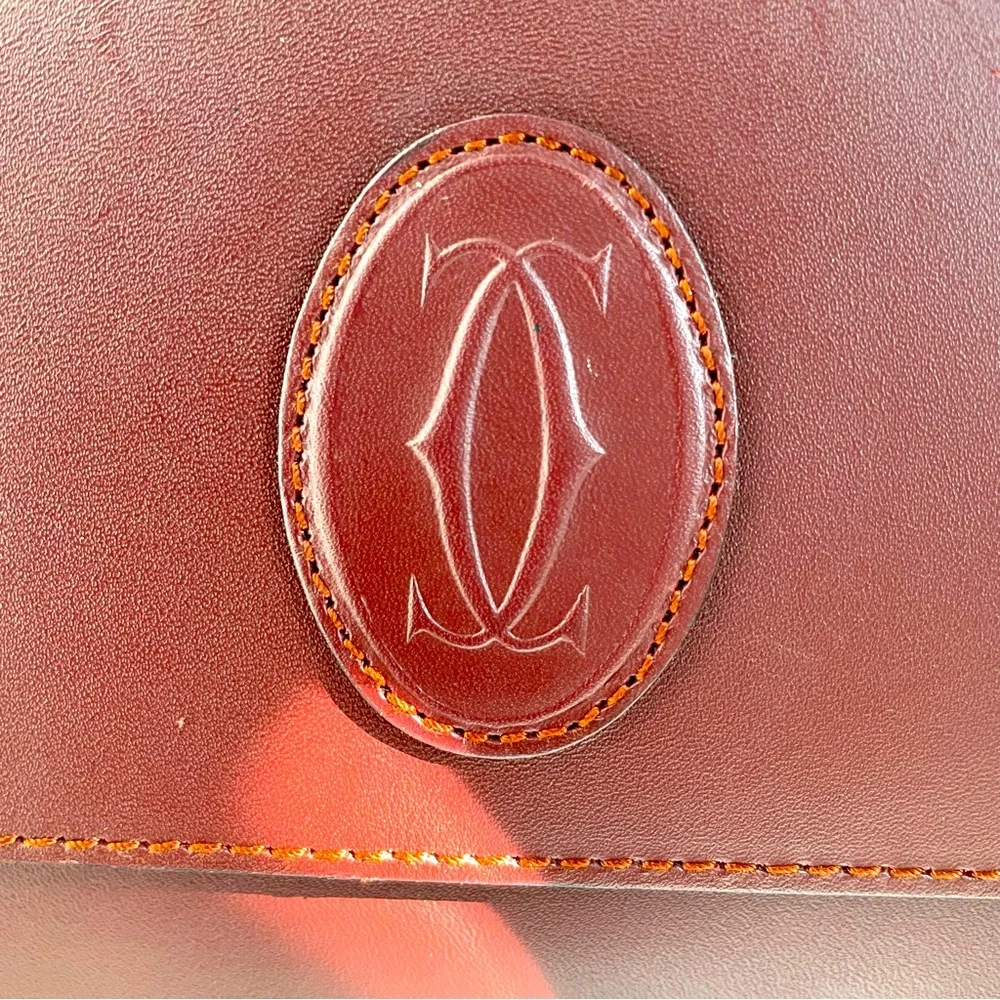 CARTIER Portfolio Large Clutch Crossbody bag ❤️ - Picture 5 of 15